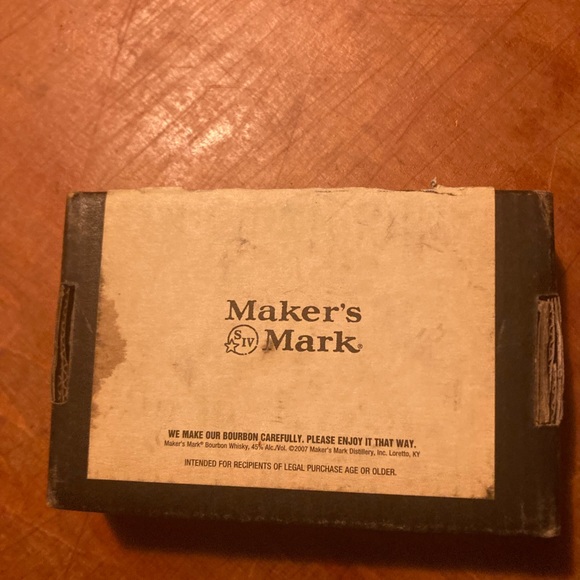 📜🥃 Maker’s Mark Makers Mark Wax and Seal Set Rare Vintage Unburned 🕯🥃 - Picture 3 of 4